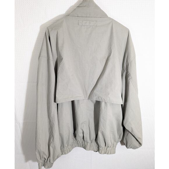Vintage California Outerwear 2XL Men’s Jacket Gray Hong Kong 80s 90s Windbreaker - Picture 5 of 5